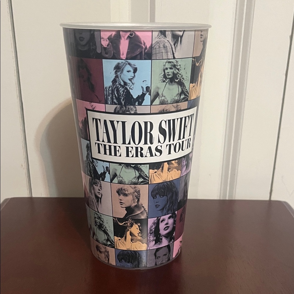 Taylor Swift Official The Eras Tour AMC Movie Popcorn Souvenir Collectible Cup